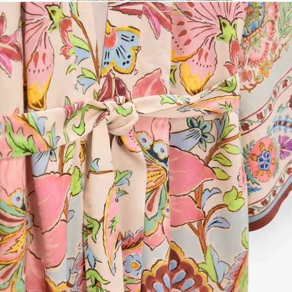 Zara Multicolor Maxi Dress - Picture 4 of 16